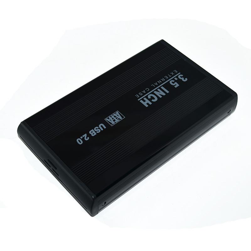 3.5 inch USB 2.0 TO SATA ENCLOSURE CASE BLACK